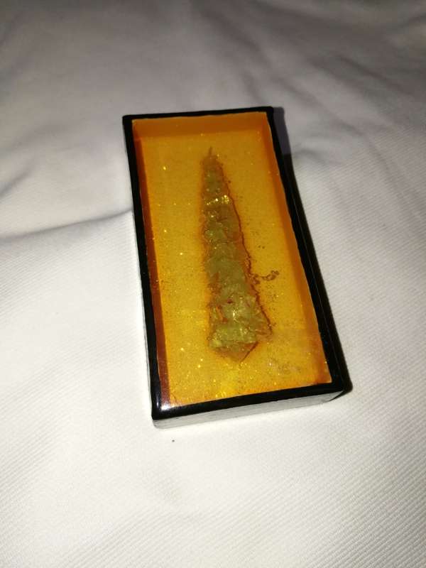 Stalactite with resin cast- Vintage Unicorn horn