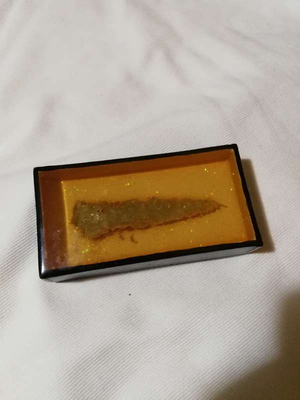 Stalactite with resin cast- Vintage Unicorn horn
