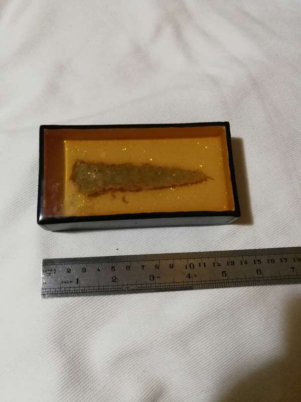 Stalactite with resin cast- Vintage Unicorn horn