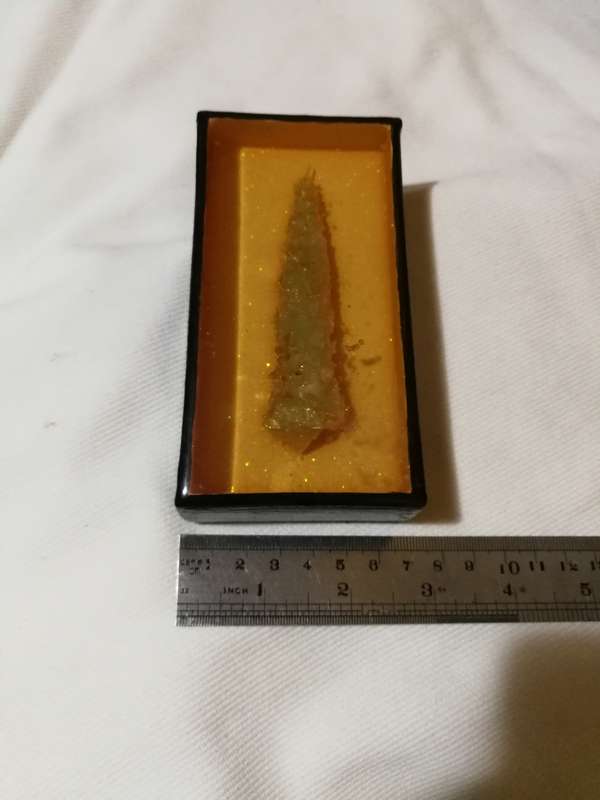 Stalactite with resin cast- Vintage Unicorn horn