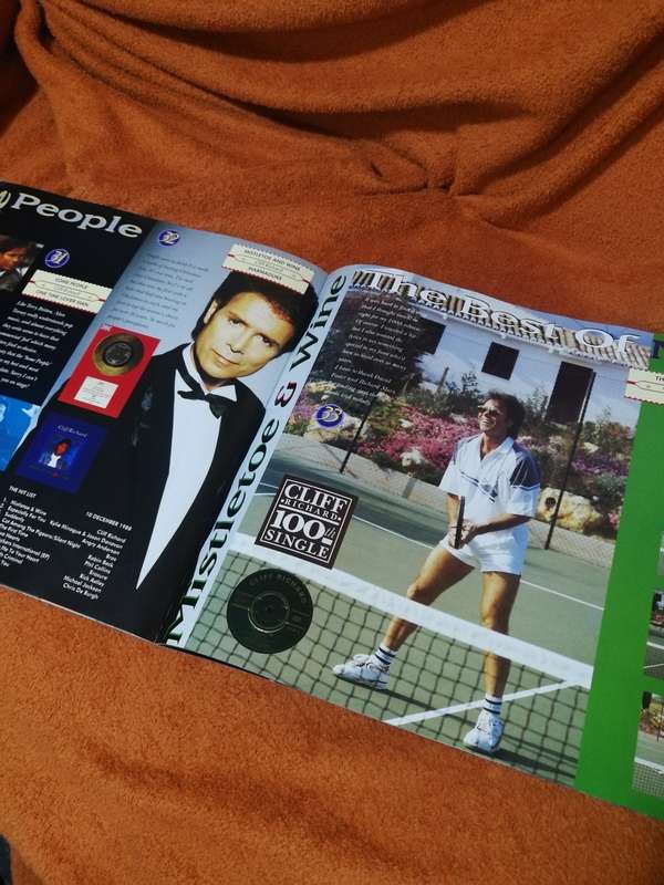 CLIFF RICHARD THE HIT LIST TOUR PROGRAMME- Cliff Richard-1994-VG