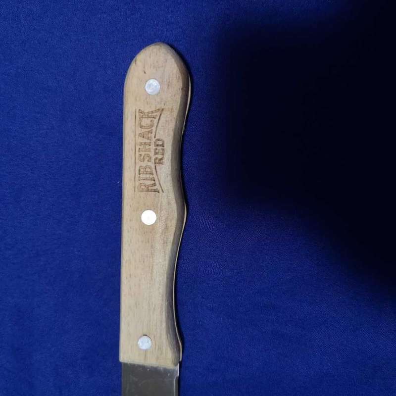 RIB-SHACK `Red` Steak knives. Stainless Steel