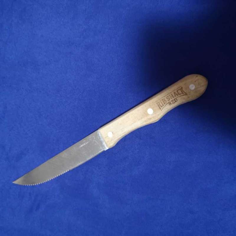 RIB-SHACK `Red` Steak knives. Stainless Steel