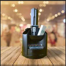 Revolving Desk Organiser- Vintage