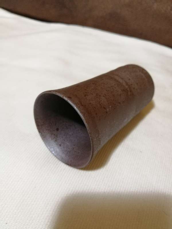 Japanese Graphite ceramic thin walled drinking tumblers. Four available as a set