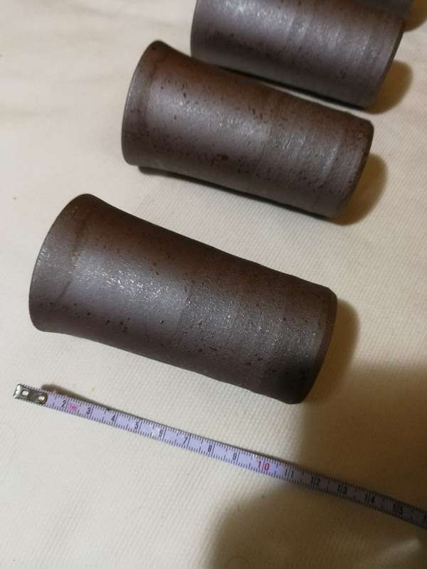 Japanese Graphite ceramic thin walled drinking tumblers. Four available as a set