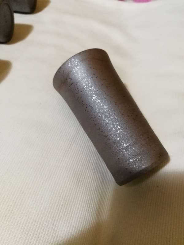 Japanese Graphite ceramic thin walled drinking tumblers. Four available as a set
