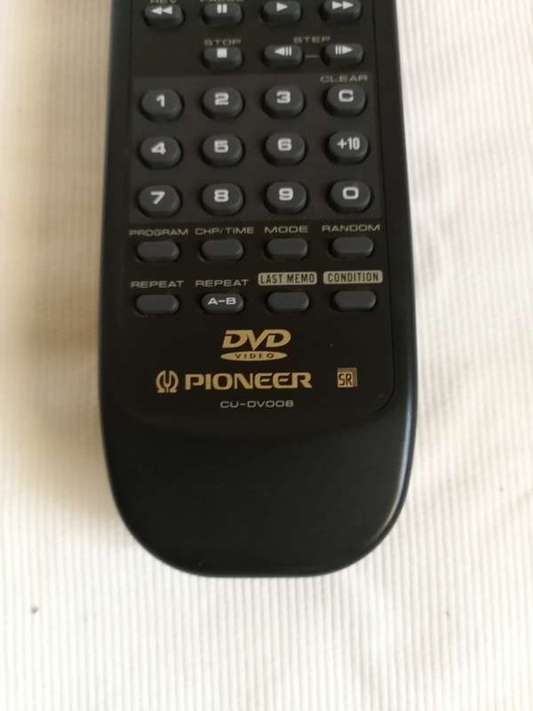 Pioneer CU-DV008 Original Remote Control