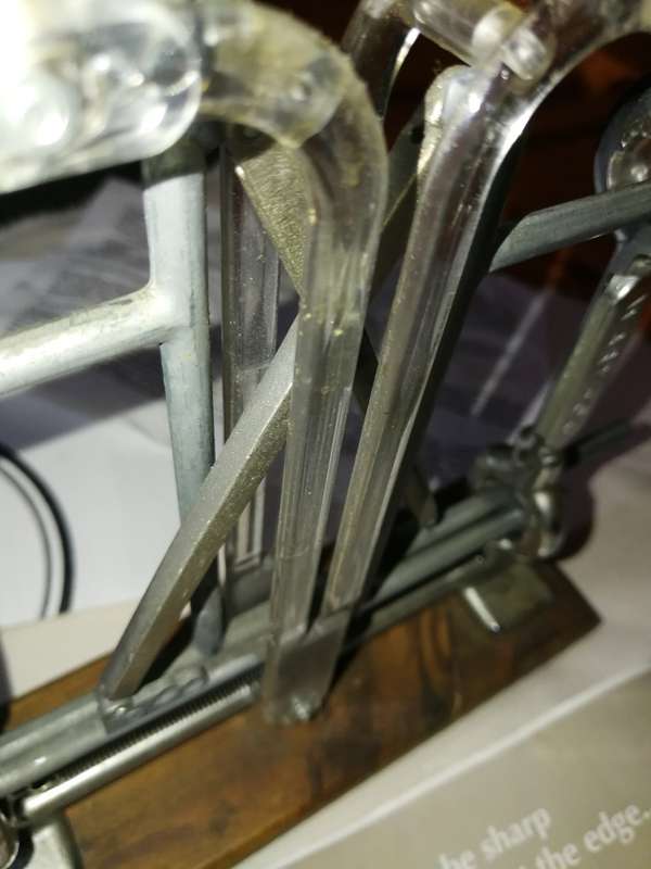 Vintage WARTHOG V-Sharp Diamond Knife Sharpener
