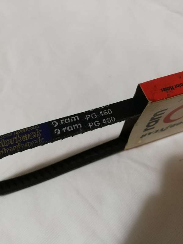 Gatorback PG 460 fan belt- RAM Goodyear