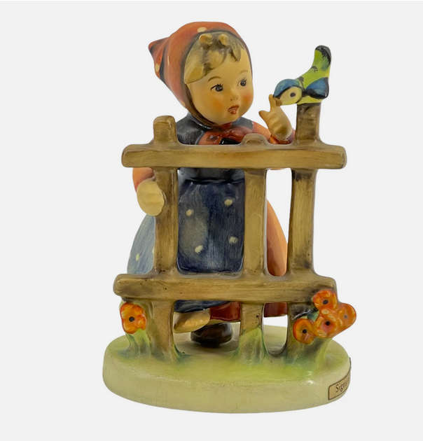 Vintage Goebel Hummel Figurine `Signs of Spring` #203 2/0 TMK-5 W Germany 4`