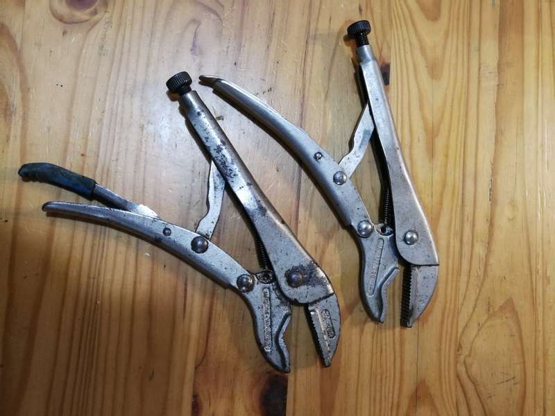 Gedore Vice-Grip 137-250 and 139-250. Chrome Vanadium