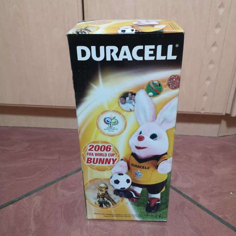 Original Duracell Bunny- FIFA World Cup 2006- Battery Operated