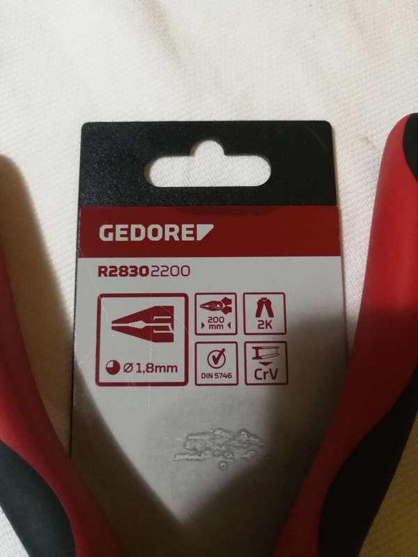 GEDORE - R28302200 - Combination pliers with 2C-handle. Lifetime Tools