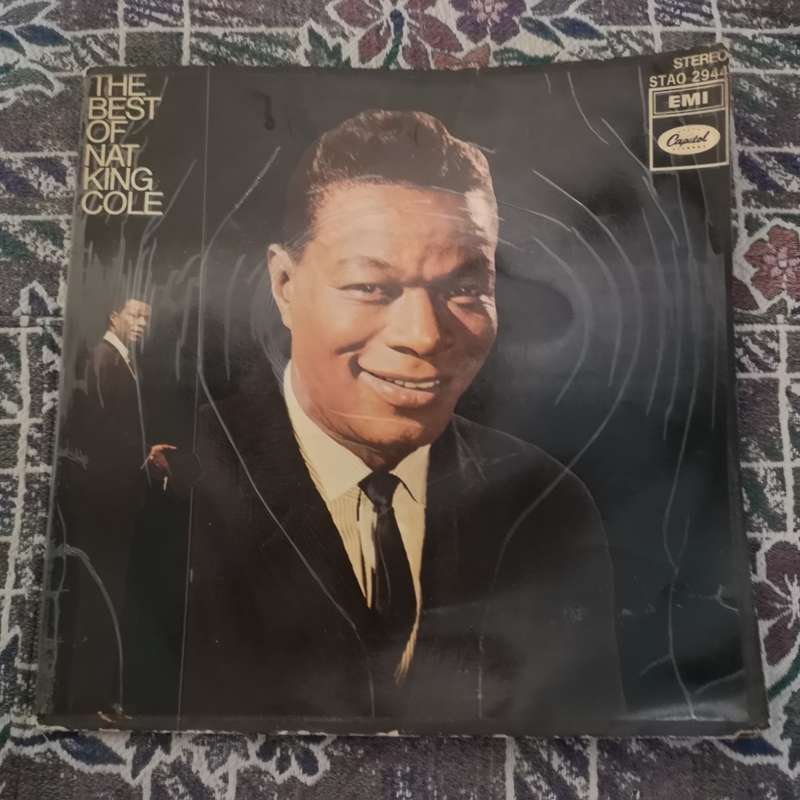 Nat King Cole 2 Albums- Sold Together- Ideal for wall frame or LP Player