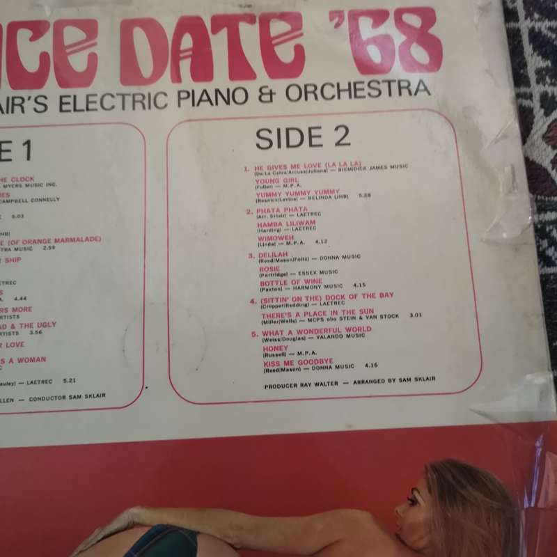 Sam Sklair  Dance Date '68 - Vinyl LP Record