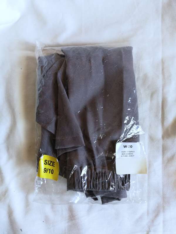 School Skirt Grey 9-10 size