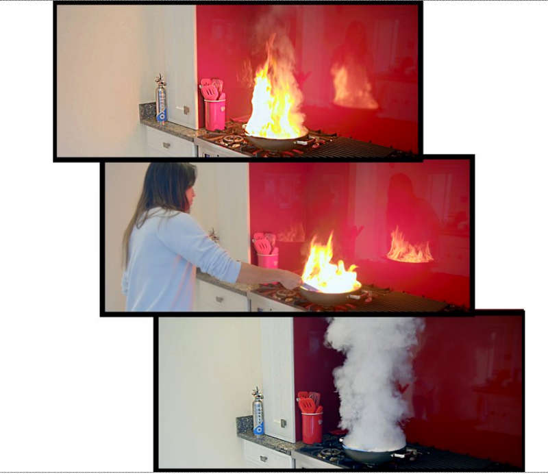 Firexo Pan Fire Extinguisher Sachet- UK- Amazing product to extinguish fires
