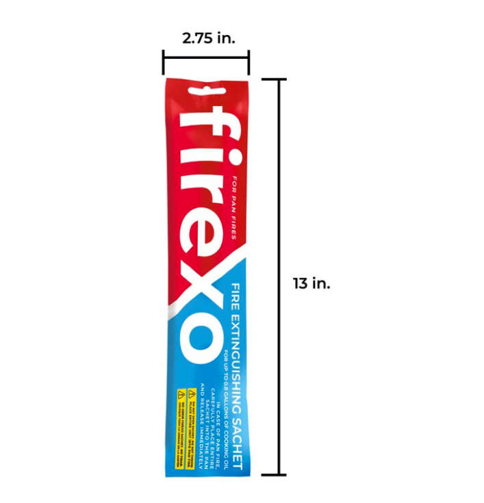 Firexo Pan Fire Extinguisher Sachet- UK- Amazing product to extinguish fires