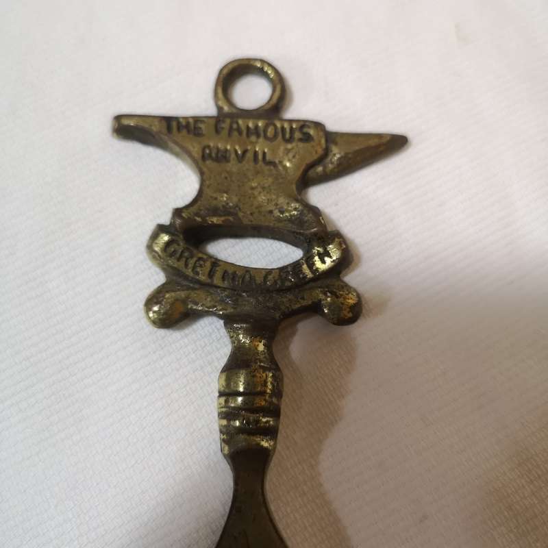 The Famous Anvil Gretna Green (Scotland)- RARE-Bottle Opener