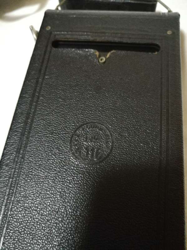 Kodak No.1A Pocket Autographic 116 Rollfilm Folding Camera 9x12. Made in USA by Eastman Kodak co.