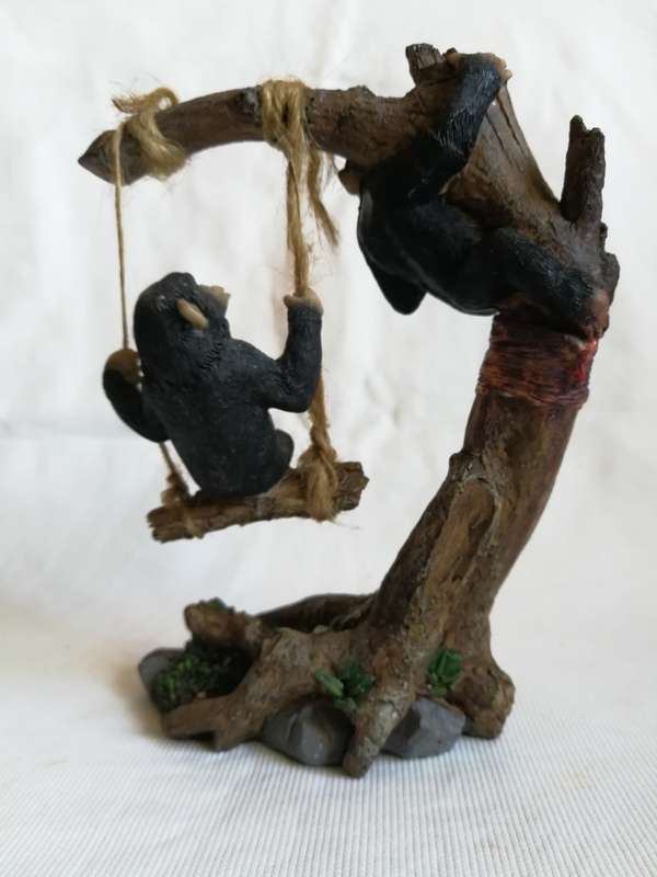 Swinging Baby Chimps- Lifelike