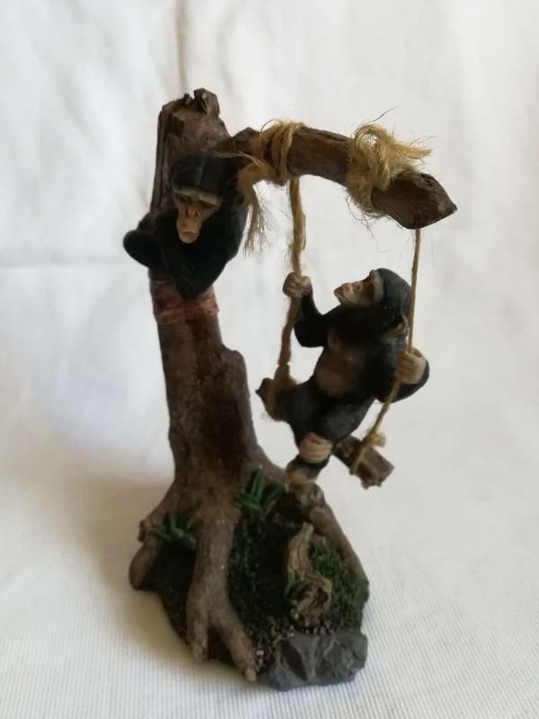 Swinging Baby Chimps- Lifelike