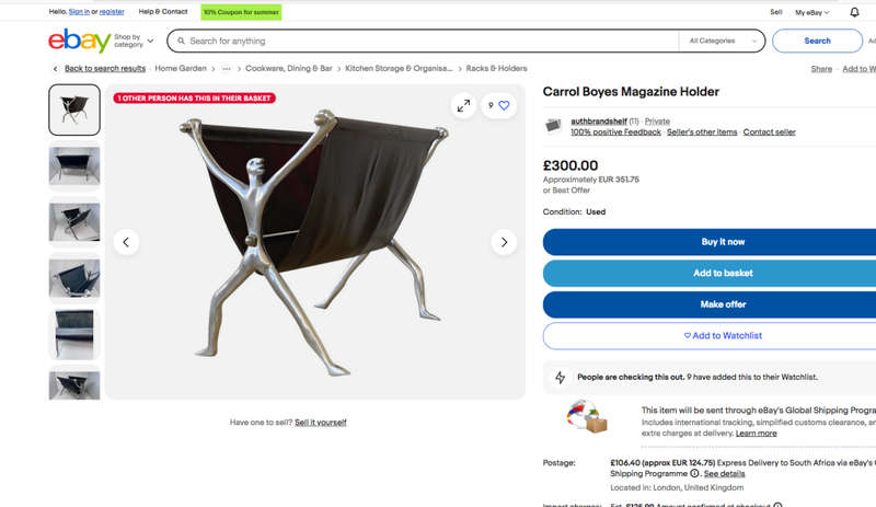 Carrol Boyes Magazine Holder