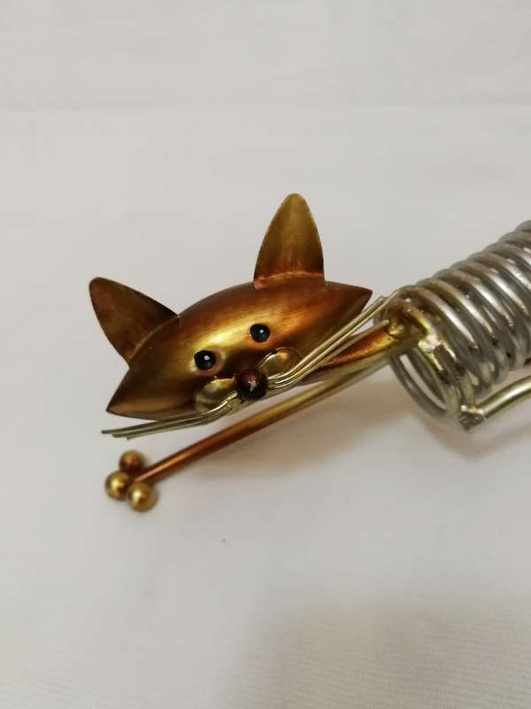 Metal Cat. Modern Home Art Retro Decoration