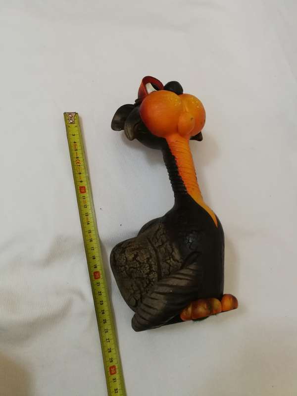 Cat handicraft clay unique piece handmade-