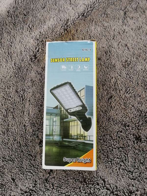 Sensor Street Lamp. Solar with remote control