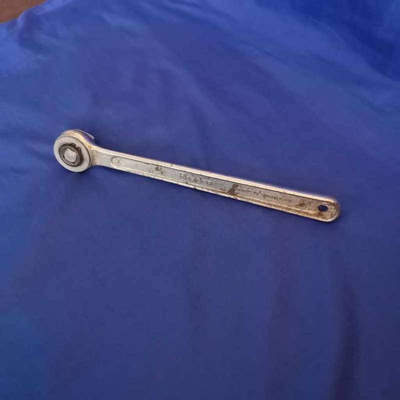 Rheidco No 382 - H/3 11". Half inch Ratchet. Reversible. Chrome Vanadium. Made in Germany.