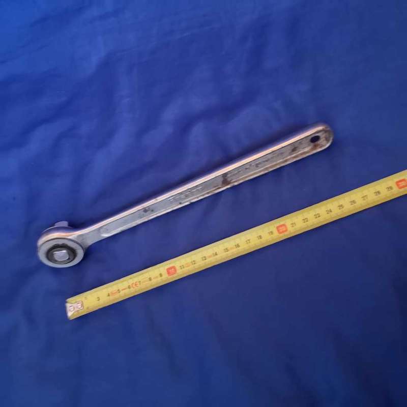 Rheidco No 382 - H/3 11". Half inch Ratchet. Reversible. Chrome Vanadium. Made in Germany.