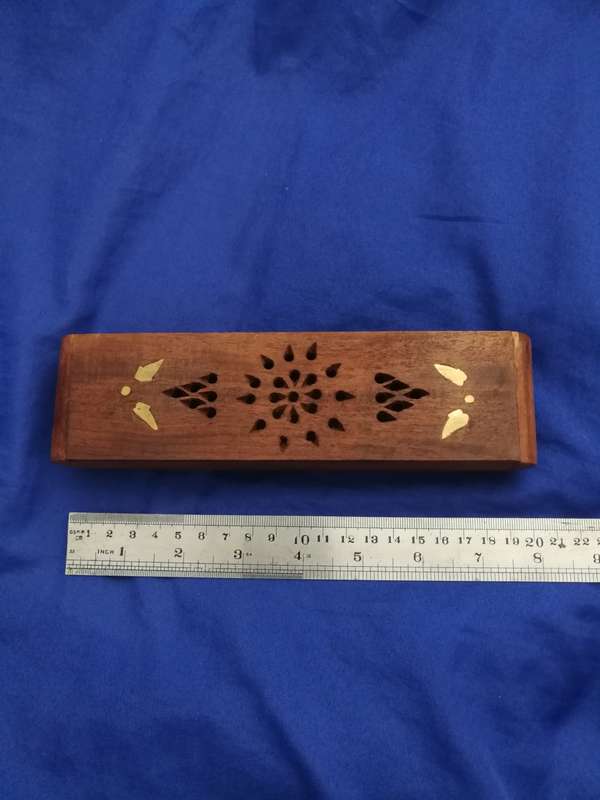 Horizontal Wood Box- Vintage