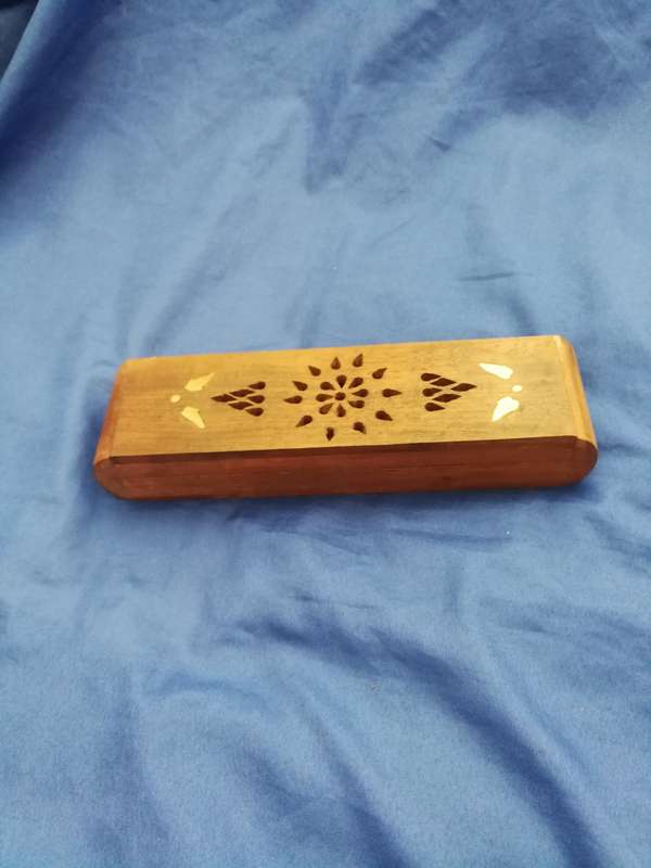 Horizontal Wood Box- Vintage