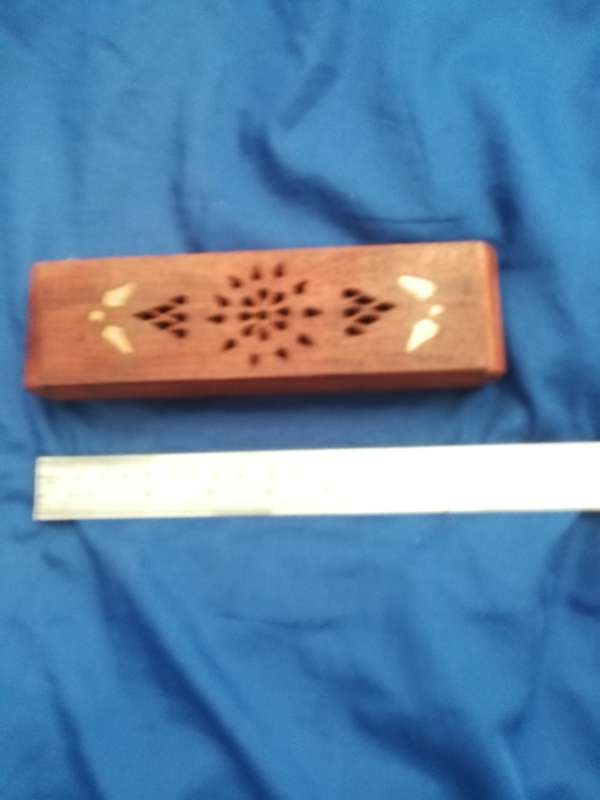 Horizontal Wood Box- Vintage