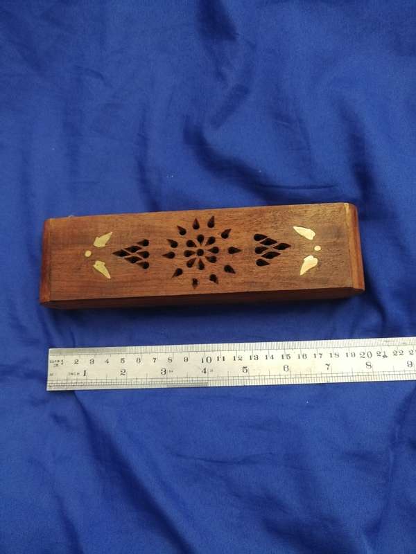 Horizontal Wood Box- Vintage