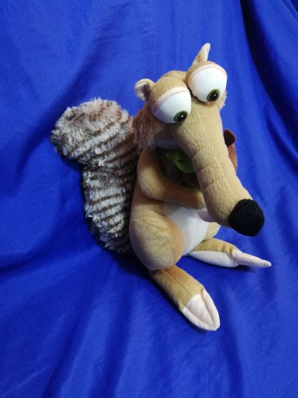 Ice Age Continental Drift Plush Scrat Squirrel- Official Toy- 30cm