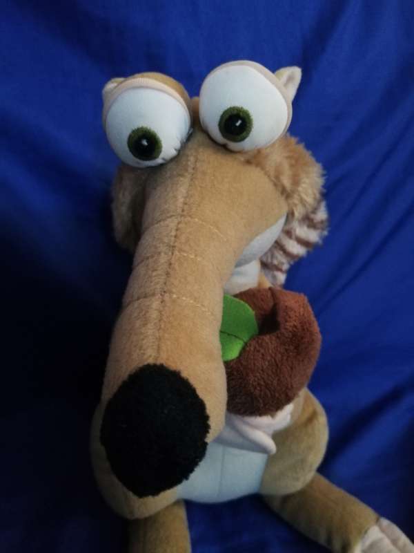 Ice Age Continental Drift Plush Scrat Squirrel- Official Toy- 30cm