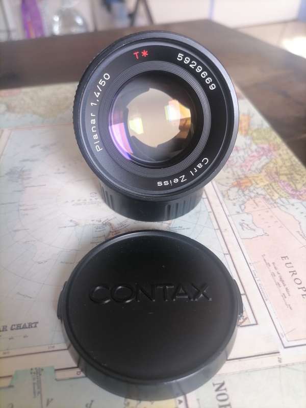 Contax Carl Zeiss 50mm f1.4