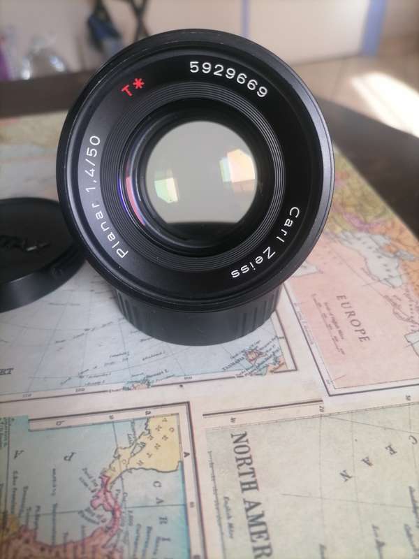 Contax Carl Zeiss 50mm f1.4
