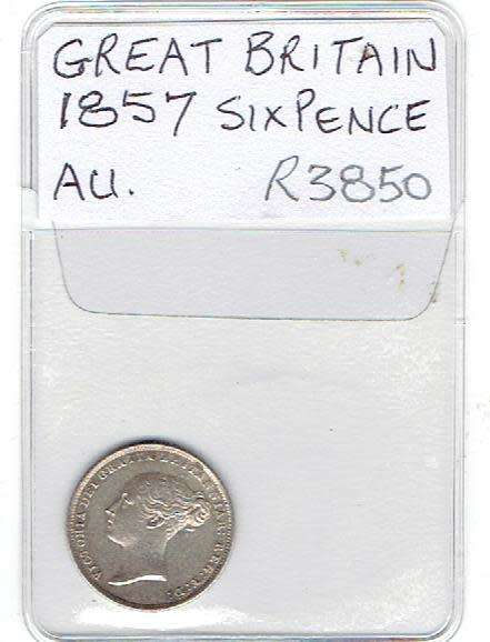 Great Britain 1857 6 Pence