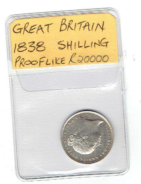 Great Britain 1838 Shilling