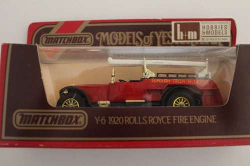 Matchbox - Models of Yesteryear 1930 Rolls Royce Fire Engine