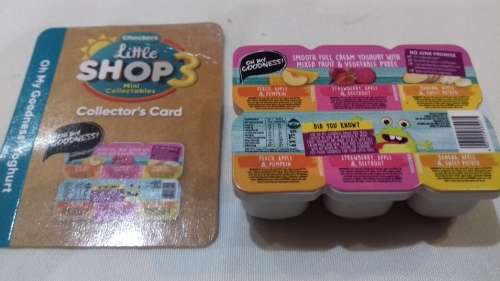 CHECKERS LITTLE SHOP 3 YOGHURT