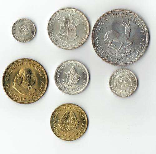 1963 Unc Coin Set