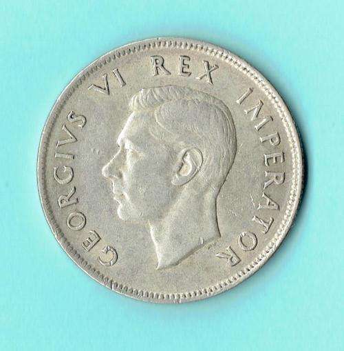 SA UNION 1941 TWO AND A HALF SHILLING