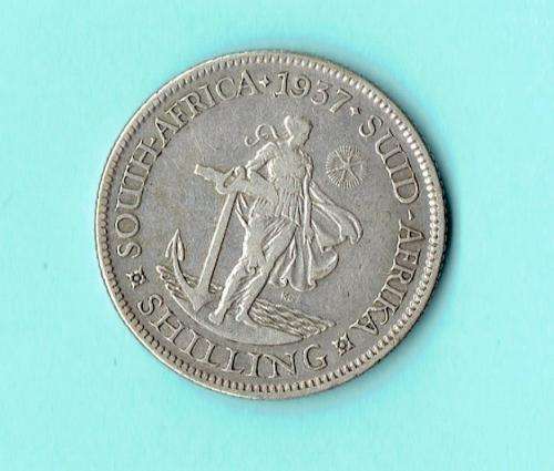 SA UNION 1937 ONE SHILLING