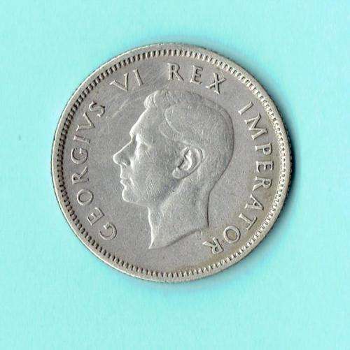 SA UNION 1937 ONE SHILLING