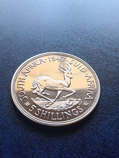 SA 1947 FIVE SHILLINGS